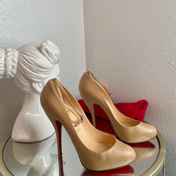 Christian Louboutin Fetibride 120mm Mary Jane heels RETAIL 895 - Picture 10 of 11